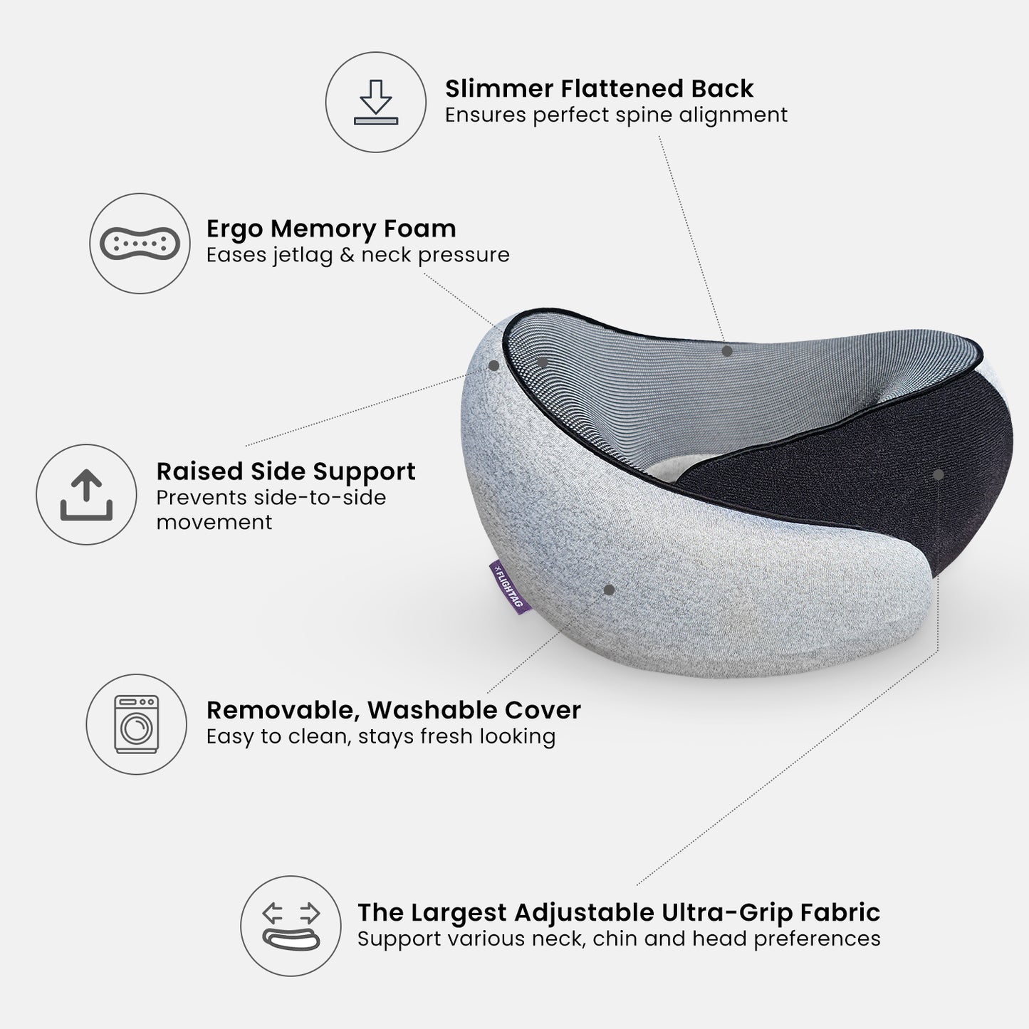 In-Flight™ Travel Pillow
