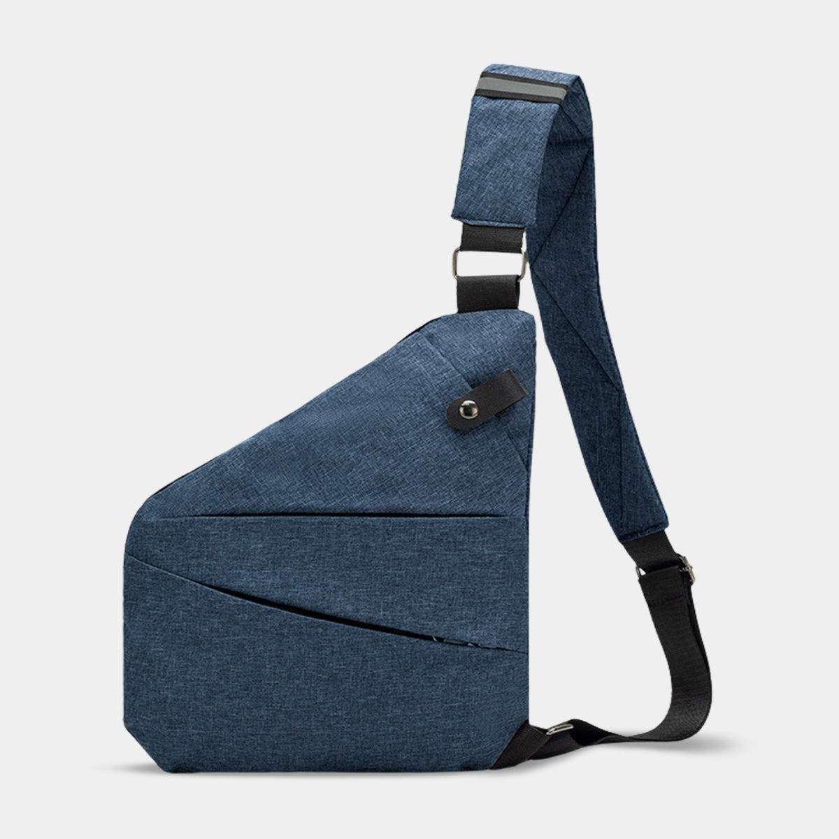 Flightag anti-theft travel bag for women in blue with crossbody strap